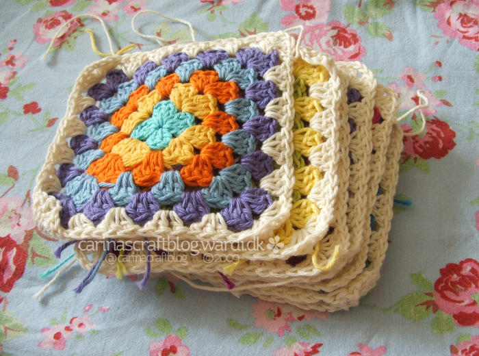 Granny square joining tutorial – Carina's Craftblog
