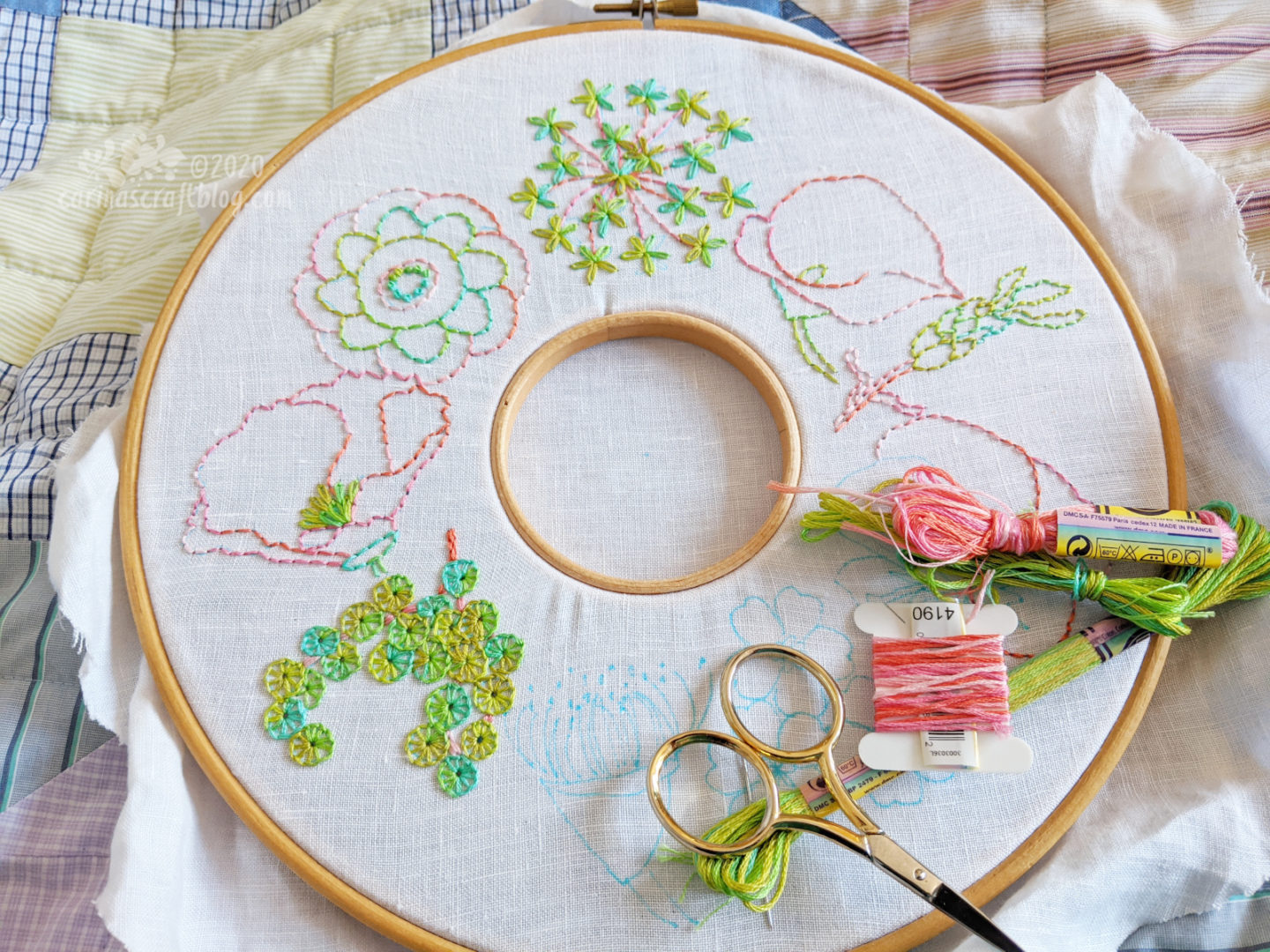 Maybroidery WiP – Carina's Craftblog