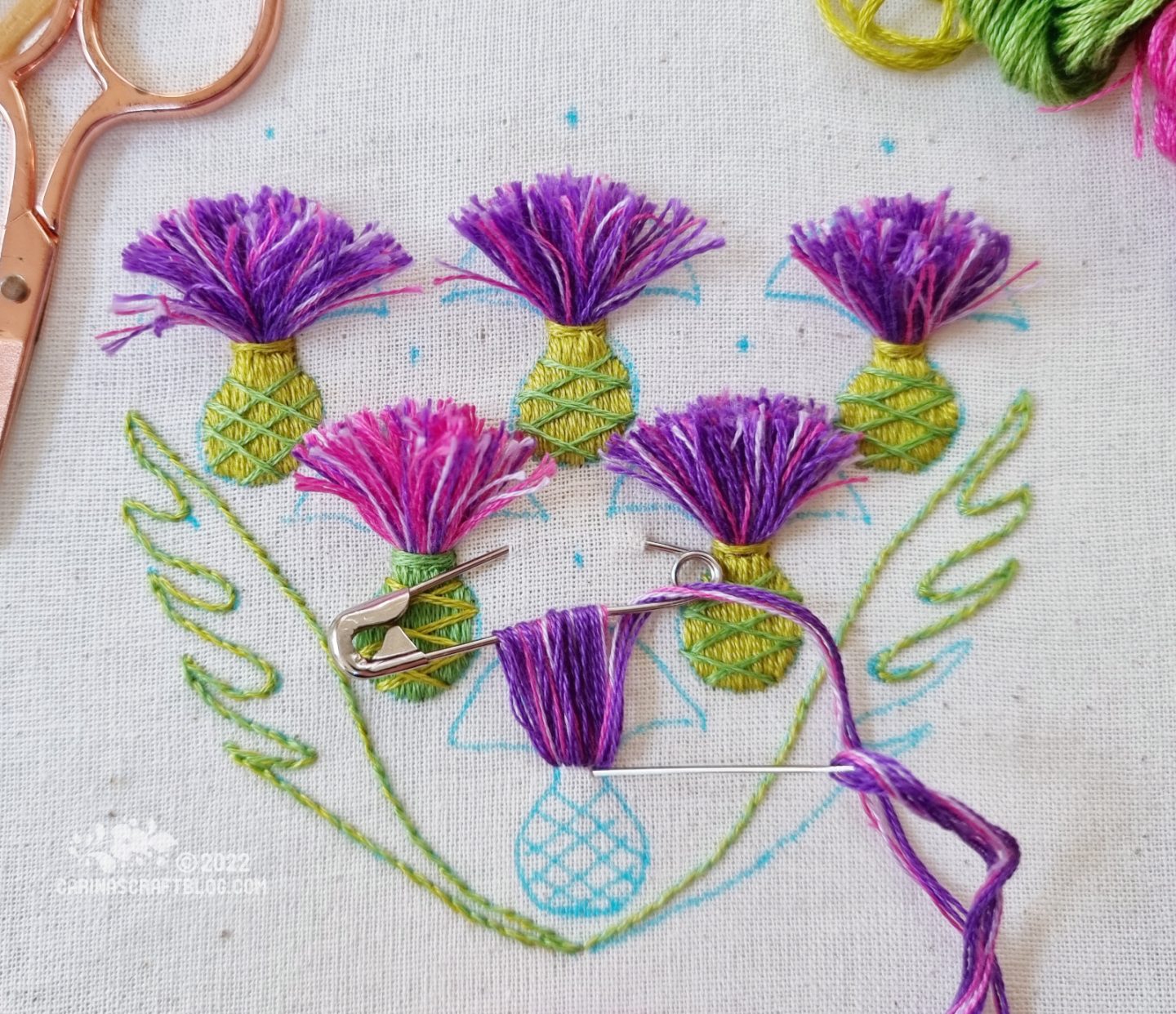 Hand Embroidery for Beginners Step by Step: Learn 14 Stitches and