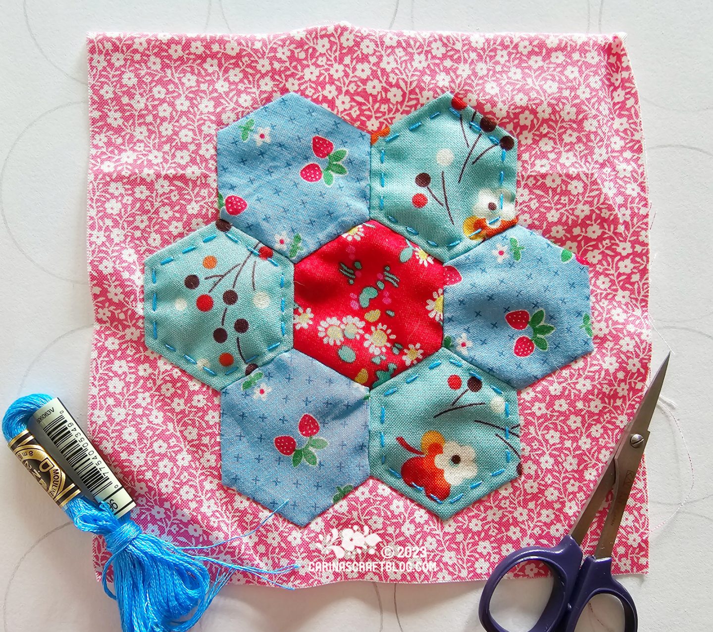 Slow stitching – Carina's Craftblog