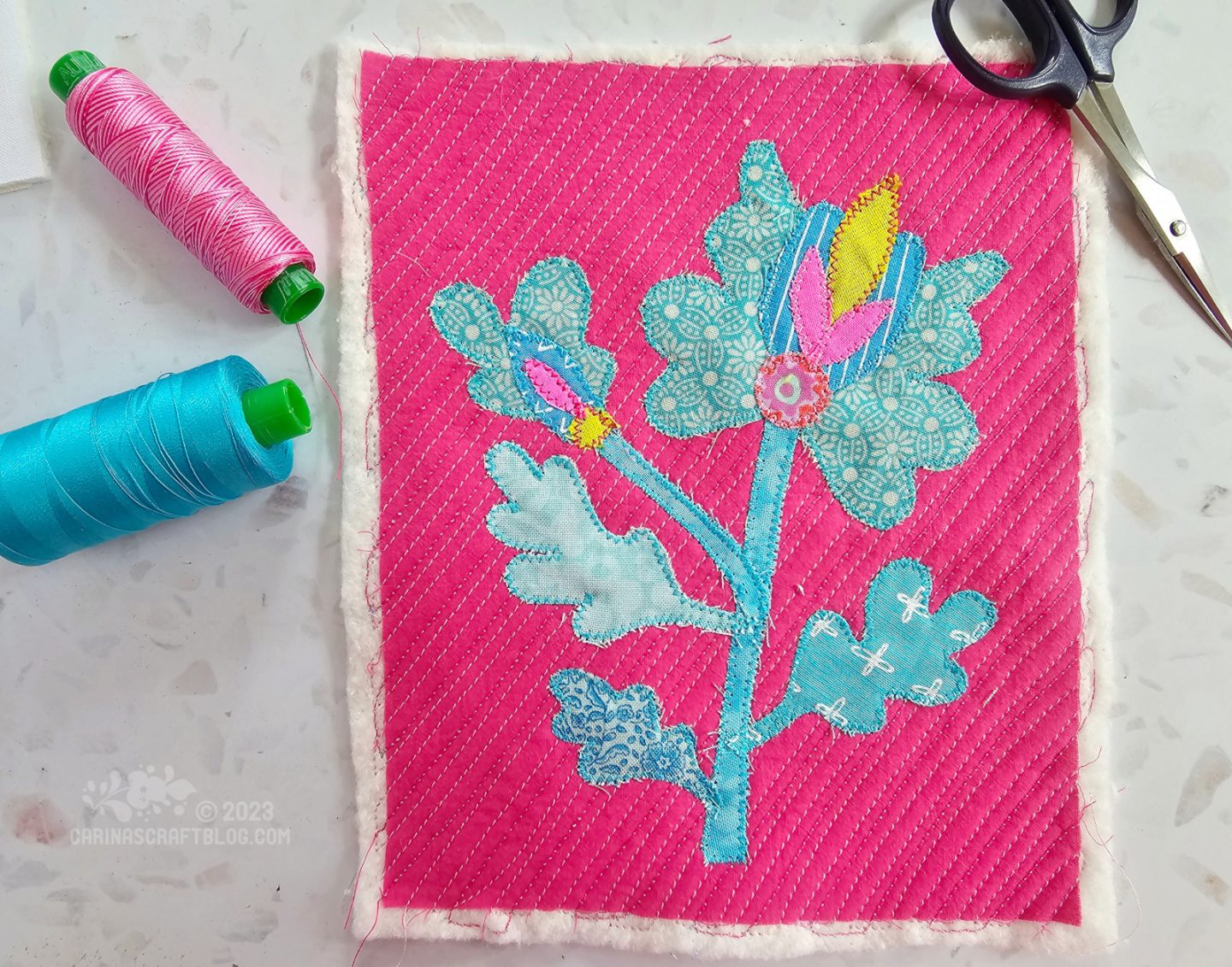 Slow stitching – Carina's Craftblog